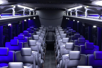 Canton Charter Bus Interior