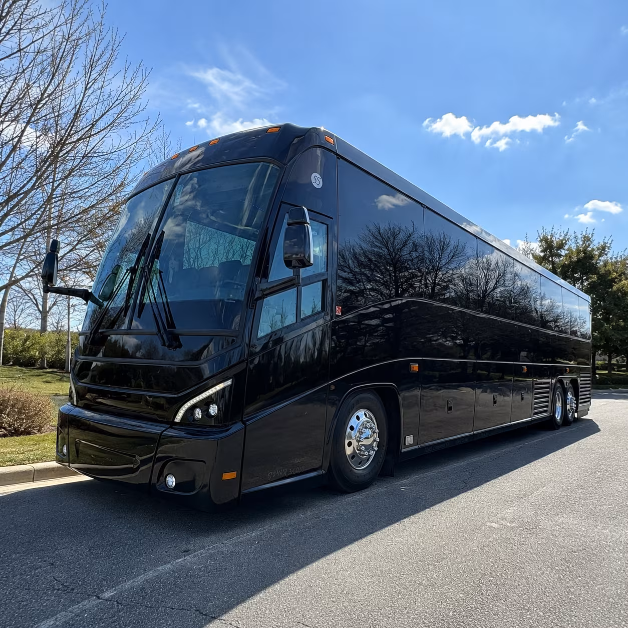 canton corporate event transportation onboard seating