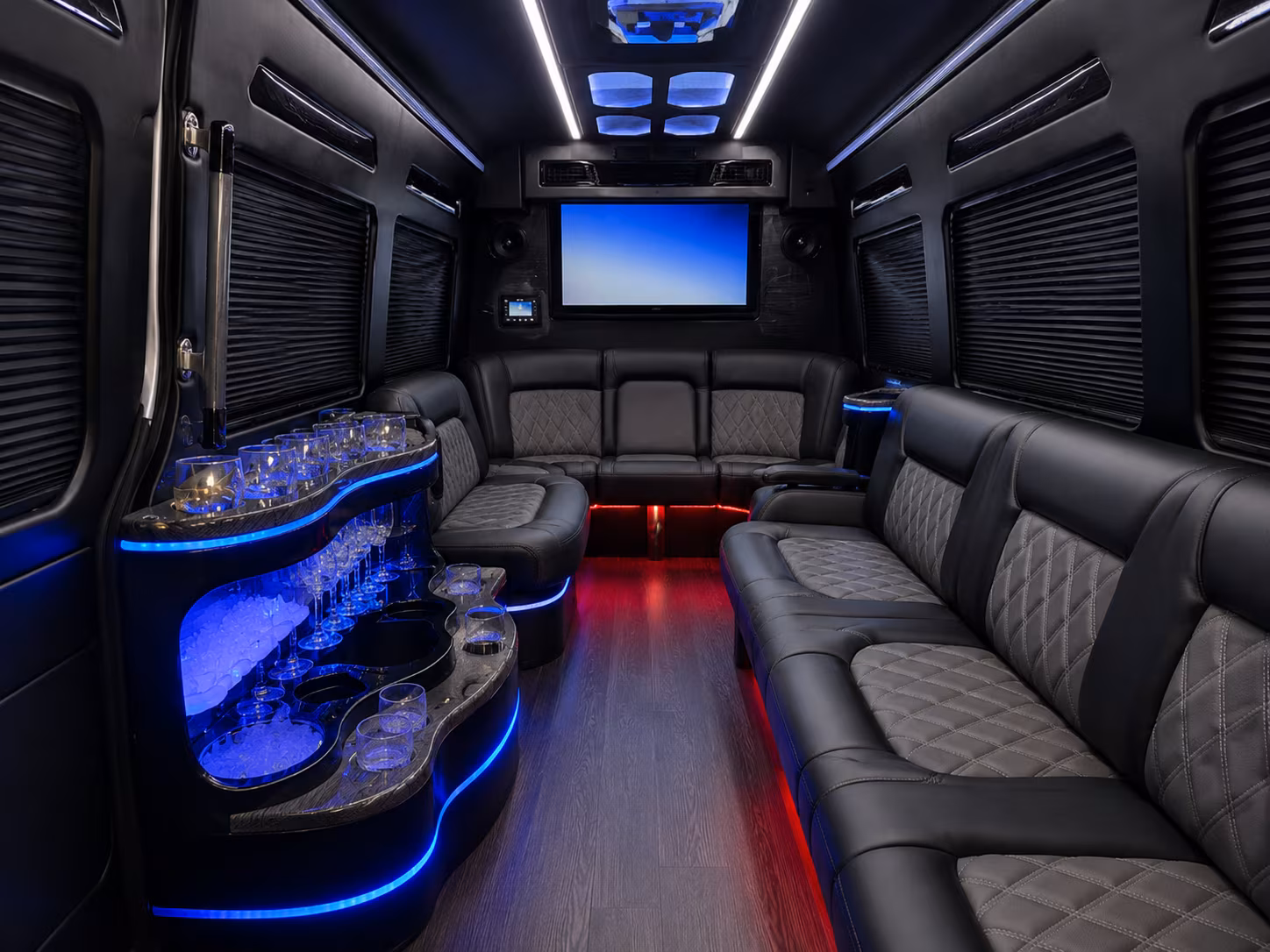 sprinter van transportation for groups and events across canton